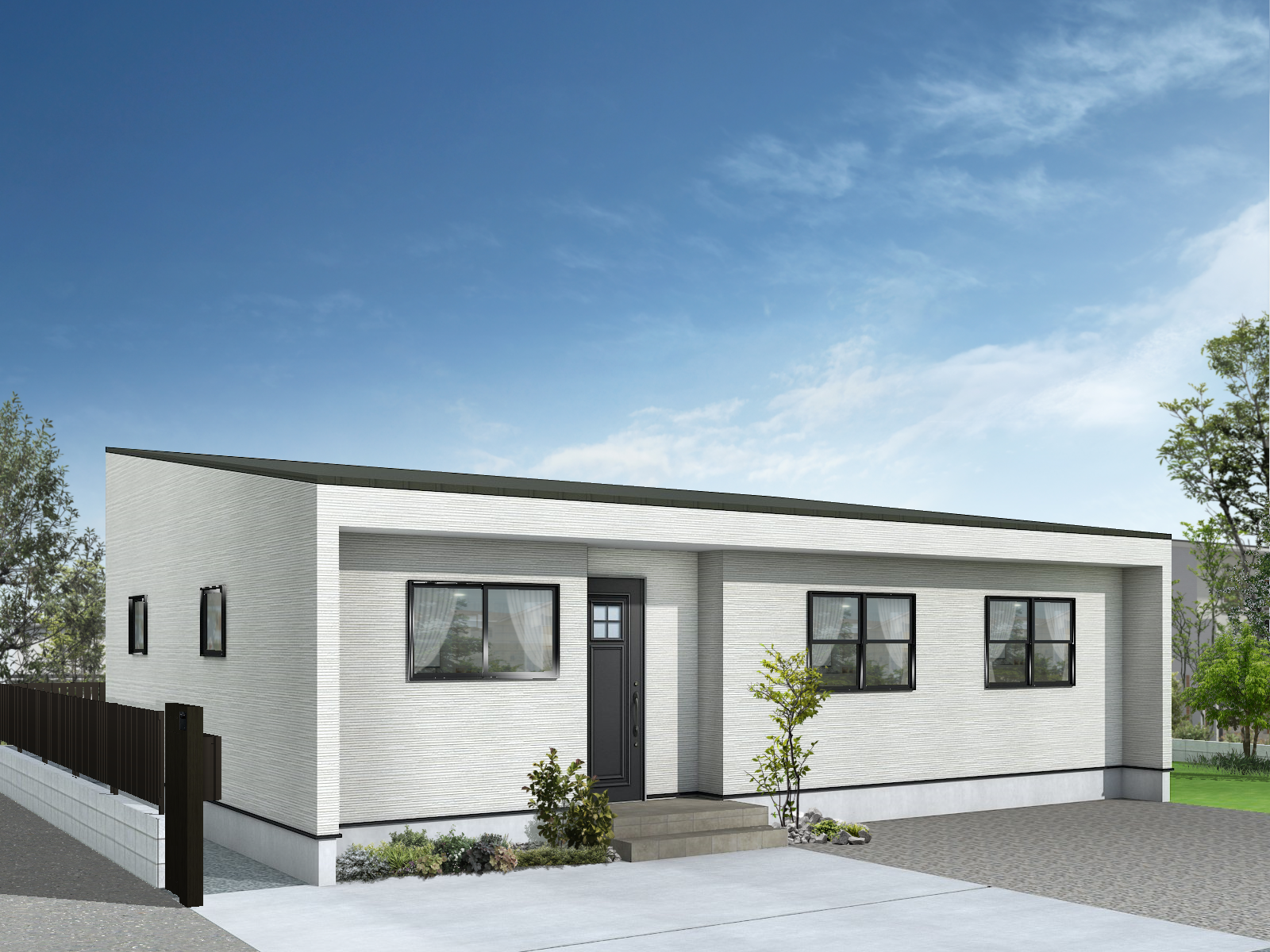 平屋キングの平屋完成見学会のメインビジュアル