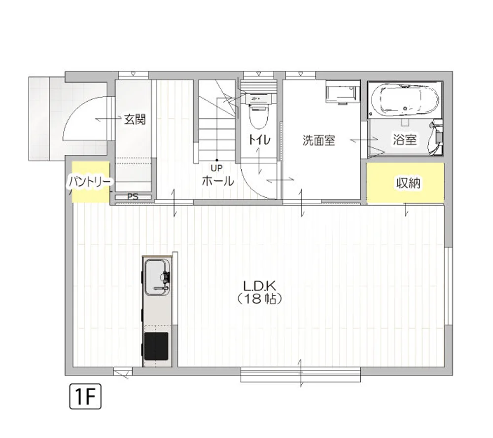 1階間取り図