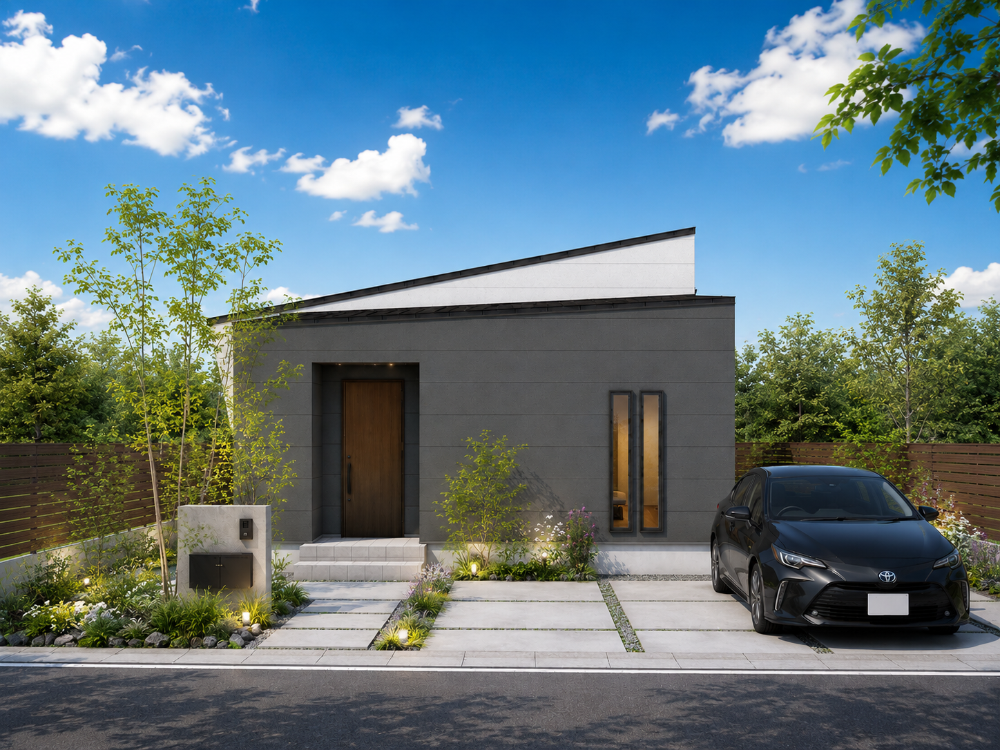 小木津町 平屋モデルハウス 外観